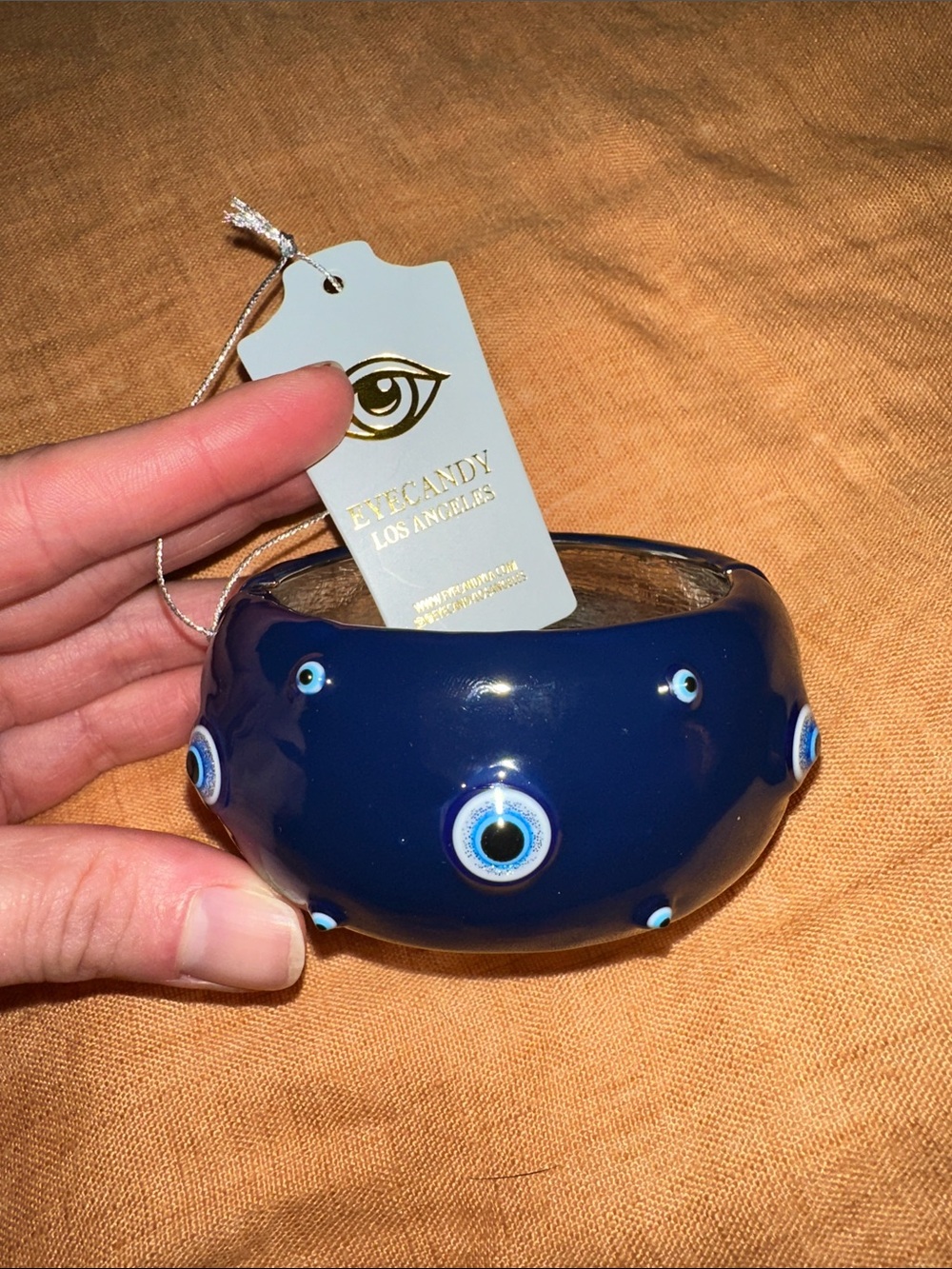 Eye Candy Deep Blue Evil Eye 🧿 Bangle (NWT)
